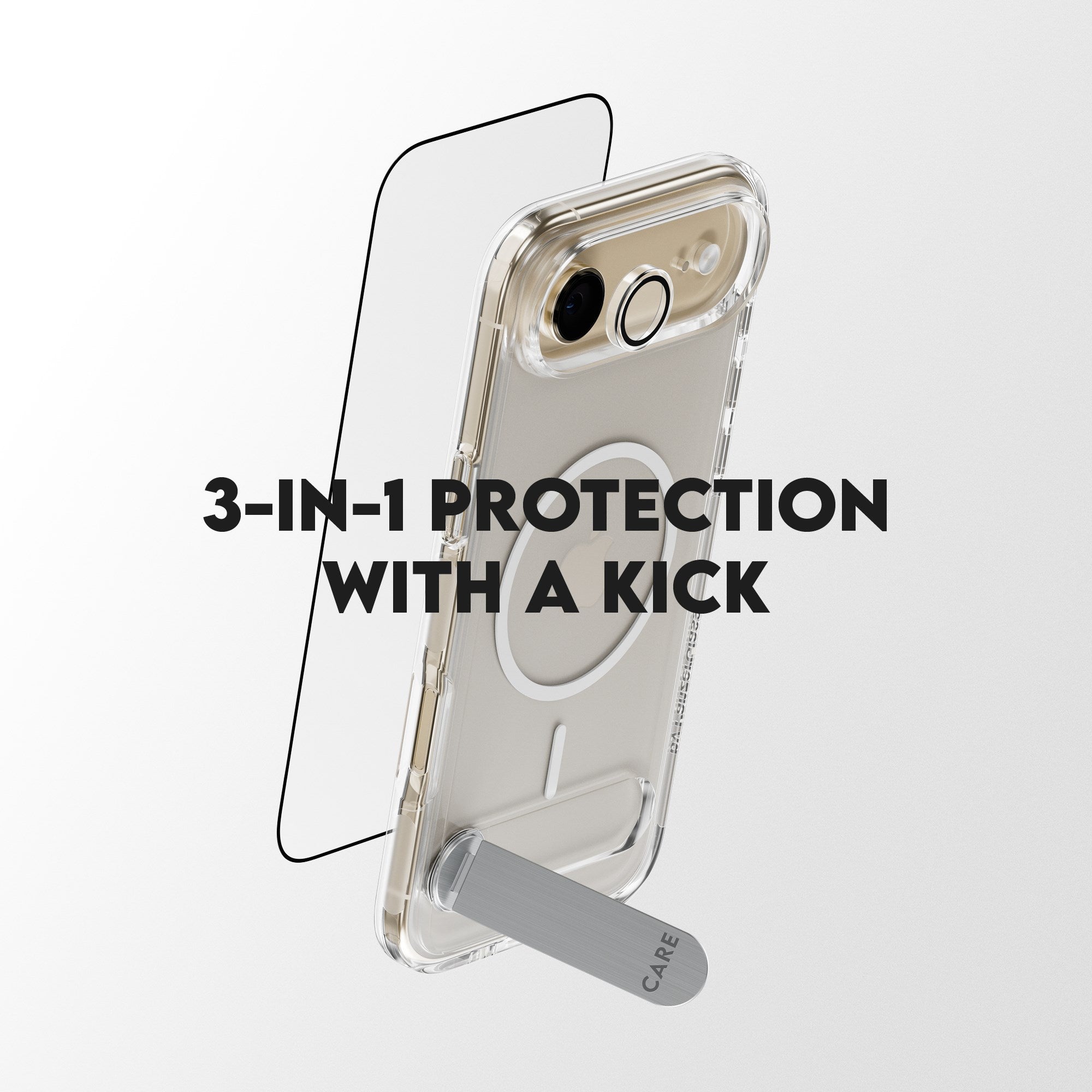 PanzerGlass® | CARE™ by PanzerGlass® 3-in-1 Kick Bundle iPhone Air